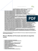 Riscos e Medidas de Prevenção - Oficinas Mecânicas