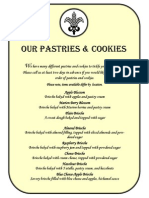 Pastry and Cookie Description 2012