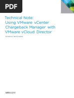 VMware Technote Using VCenter Chargeback VCloud Director