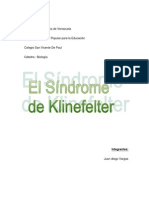 Sindrome de Klinefelter