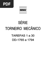 Torneiro Mecânico-Tarefas