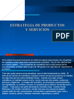 CAPITULO VIII - Estrategia de Productos y Servicios