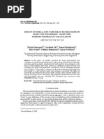 Design of Shell-And-Tube Heat Exchangers by Using CFD Technique - Part One: Thermo-Hydraulic Calculation