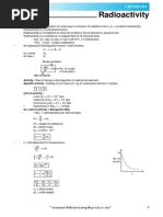 Radioactivity Theory E