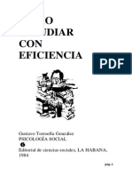 Como Estudiar Con Eficiencia