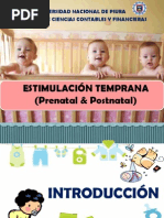 Estimulacion Temprana (Prenatal y Postnatal) Diap.