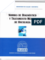 Norma de Diagnostico y Tratamiento de Oncologia