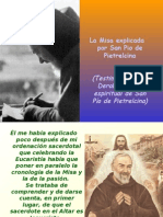 La Misa Explicada Por El Padre Pio