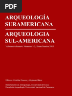 Arqueología Suramericana 6 (1-2) 2013