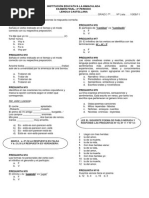 7º Examen Acumulativo 2º Periodo