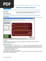 PCB Editor and Object Reference