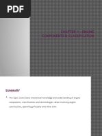 Chapter 1 - Engine Components and Classification