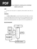 78.CAN Based Accident Avoidance System Using LPC2129