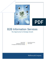 B2B Information Services: The Opportunity For Strategic Growth