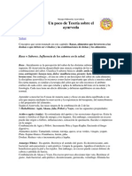 Alimentos para Cada Dosha Constitucional