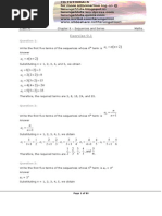 Sequence and Series Class 11 Maths NCERT Solutions