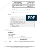 1KHW001492de Tuning of ETL600 TX RF Filter E5TX