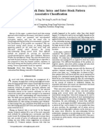 Mining of Stock Data: Intra-And Inter-Stock Pattern Associative Classification