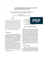 Torque Vectoring With A Feedback and Feed Forward Controller-Applied To A Through The Road Hybrid Electric Vehicle