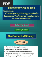 Presentation Slides: Contemporary Strategy Analysis: Concepts, Techniques, Applications