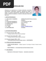 Curriculum Vitae Paty 2013