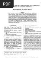 Comparison of New Zealanda Standards Used For Seismic Design of Concrete Buildings