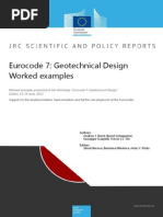 Eurocode 7 Geotechnical Design Worked Examples