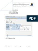 Materials Management User Manual: Project Lakshya1000