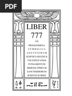 Liber 777-Revisado en Espa ' Ñol