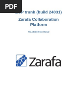 Zarafa Collaboration Platform 6.40.0 Administrator Manual en US