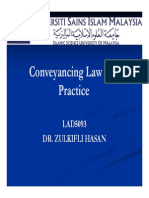 Conveyancing Law and Practice