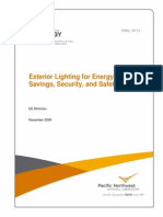 Exterior Lighting Savings