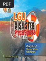 LGU Disaster Preparedness Journal