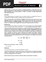 Newtons Laws of Motion 