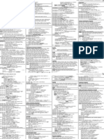 ORACLE Server 8i Quick Reference Card