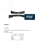 SEMANA 3 - Magnitudes Proporcionales