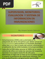 Monitoreo, Supervision y Evaluacion en Esni 2014 I