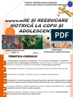 Educare Si Reeducare Motrica Curs 1