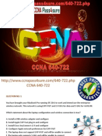 Free Download CCNA PDF Exam 640-722