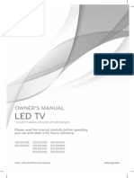 Manual TV LG