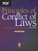 Principles of Conflict of Laws