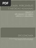 Ergonomia, Percentiles y Medidas Humanas