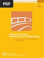 Abuso de Drogas, Tramiento y Rehabilitación