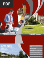 Roehampton University Teacher Education Prospectus 2009/10