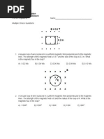 Electromagnetic Induction Practice Problems-2009!05!13