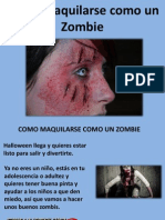 Como Maquilarse Como Un Zombie