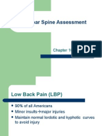 Lumbar Spine Assessment