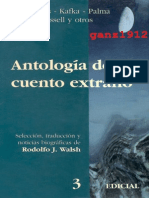 Walsh, Rodolfo (Comp) - Antología Del Cuento Extraño