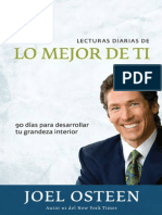 Lecturas Diarias de Lo Mejor de Ti - Joel Osteen