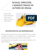 Diferenciales, Dirección, Frenos y Mandos Finales